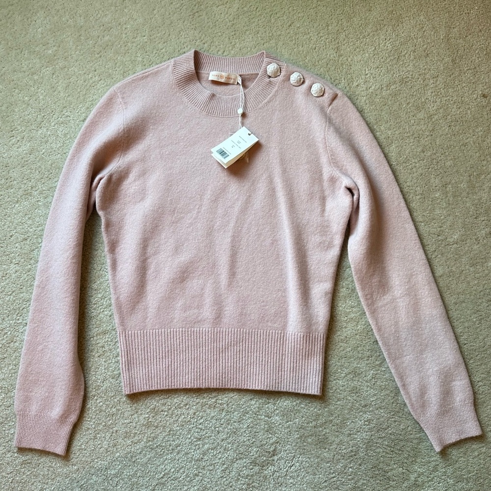 Tory Burch Rose Sweater